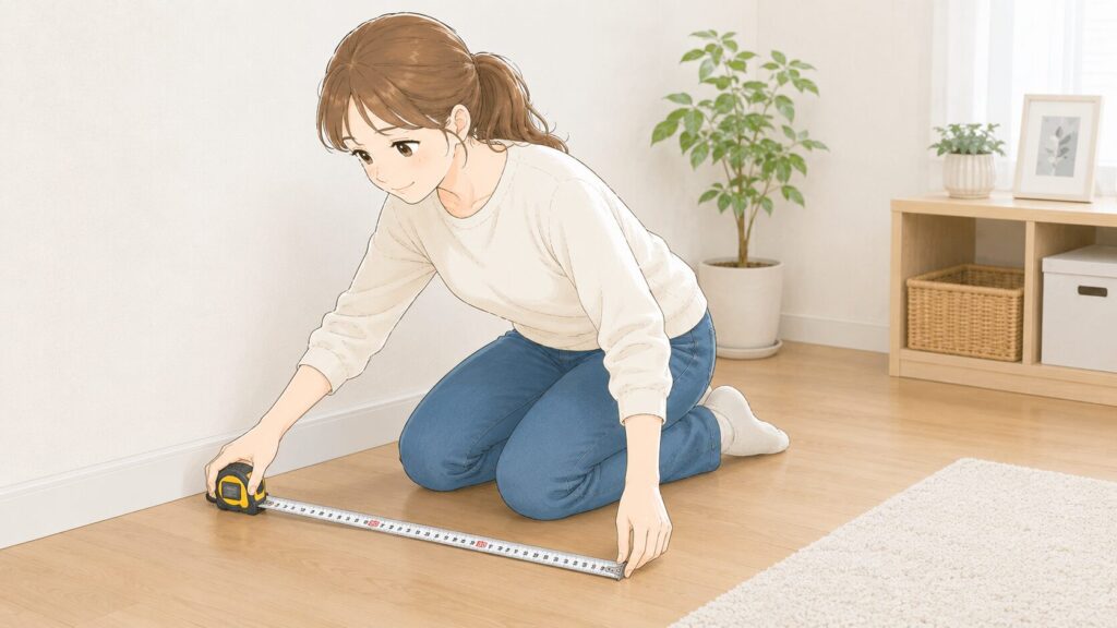 サイズを測る