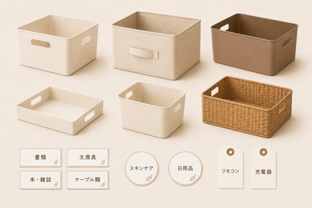 カラーボックスを使いいやすくするコツ