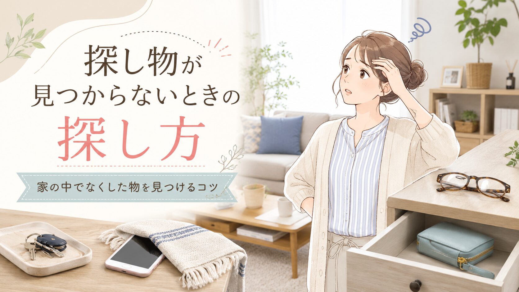 探し 物 が 見つから ない