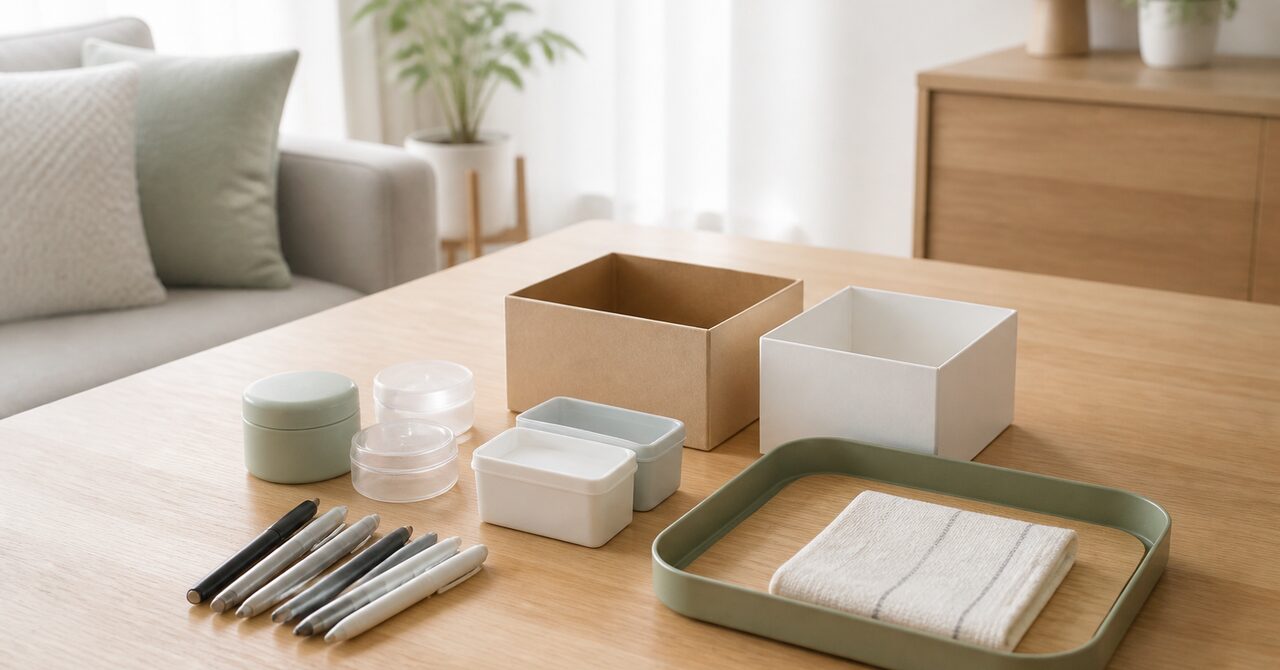 片付けは判断しやすい物から始める